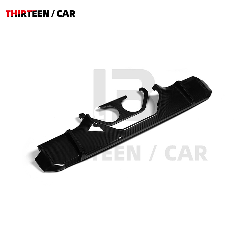 Rear Bumper Rear Lip Center-Exit Diffuser for G80 G82 - Image 3