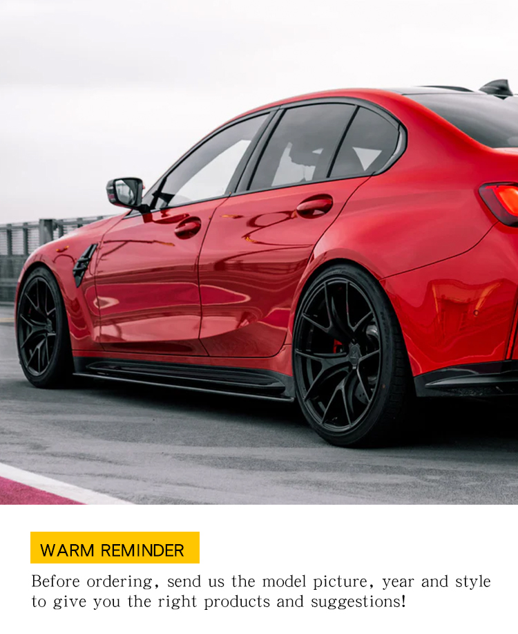 Side Skirts for M3 M4 G80 G82 R44 Style