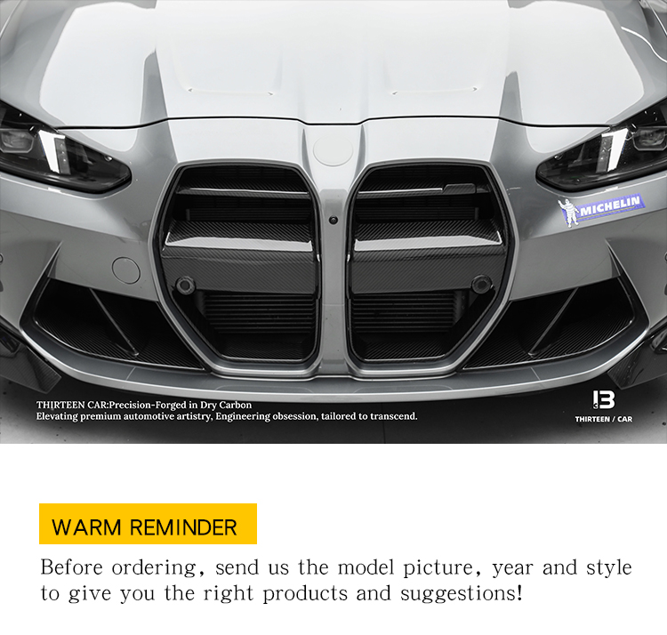Front Kidney Grille M3 M4 V Style