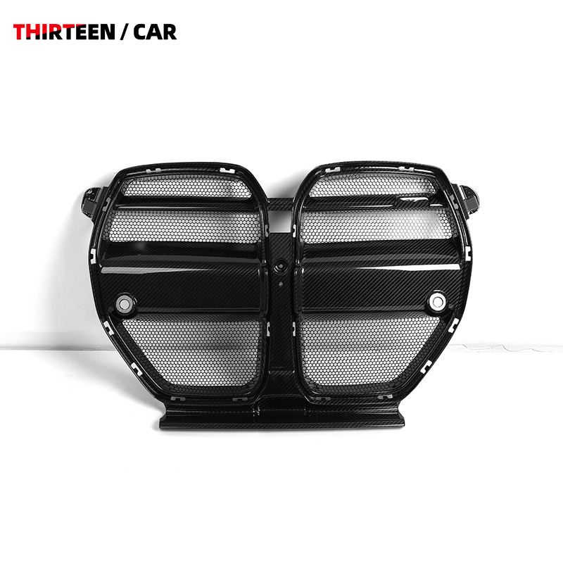 Front Grille M3 M4 V Style with Protective Mesh