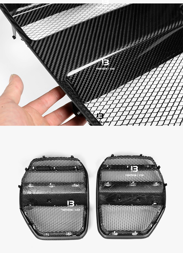 Kidney Grille with Anti-Stone Mesh M3 M4 V Style