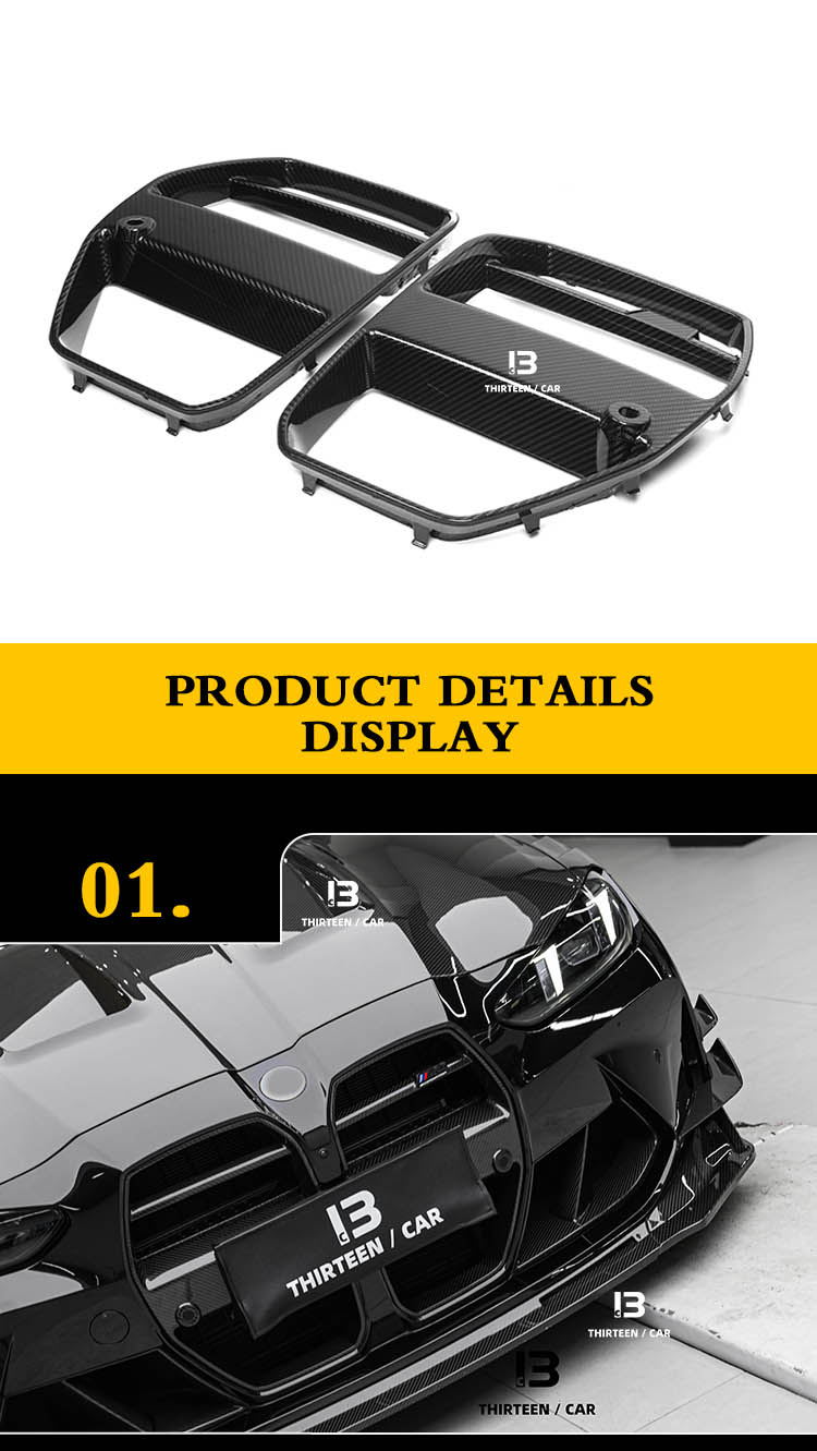 Front Kidney Grille for BMW M3 G80 G81 & M4 G82 G83 V Style