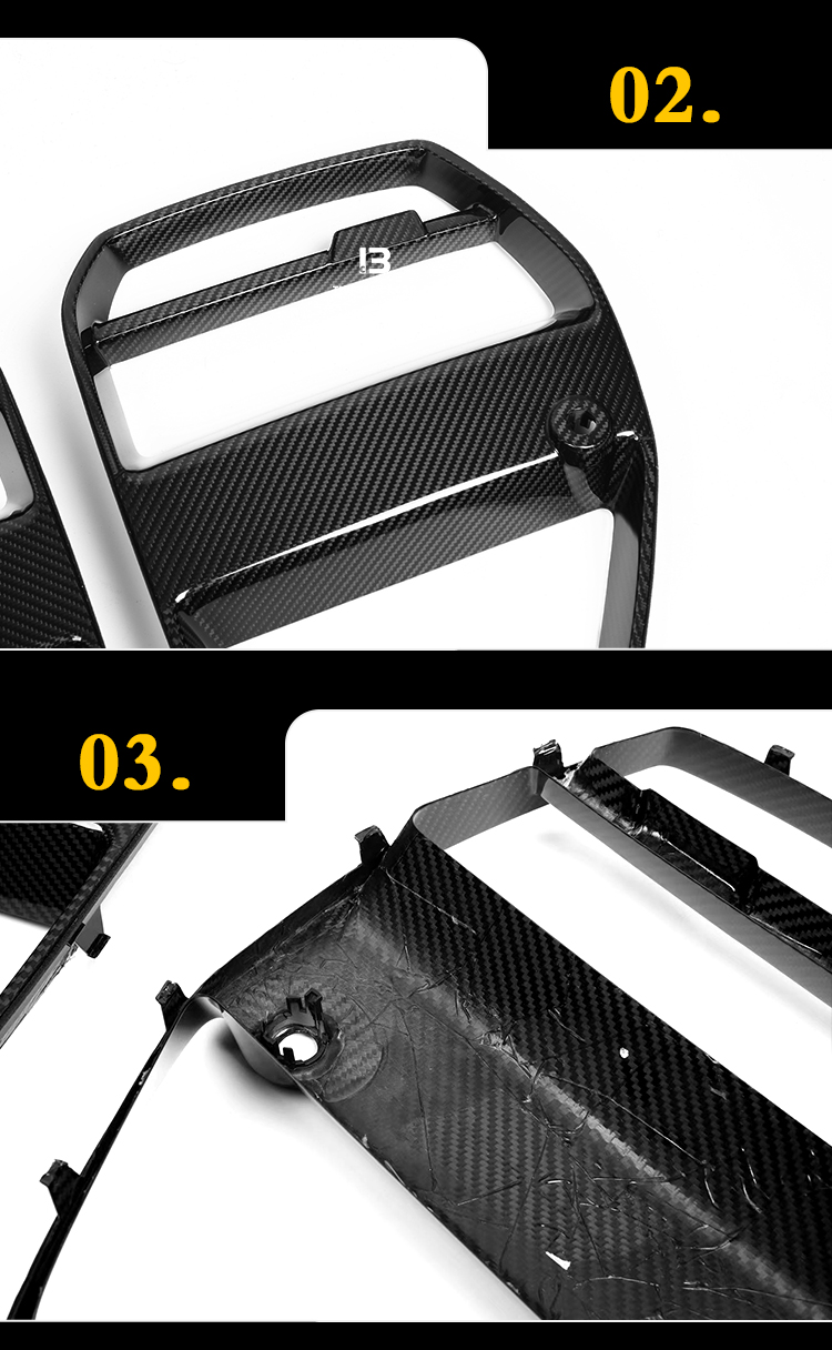 Front Kidney Grille for BMW M3 G80 G81 & M4 G82 G83 V Style