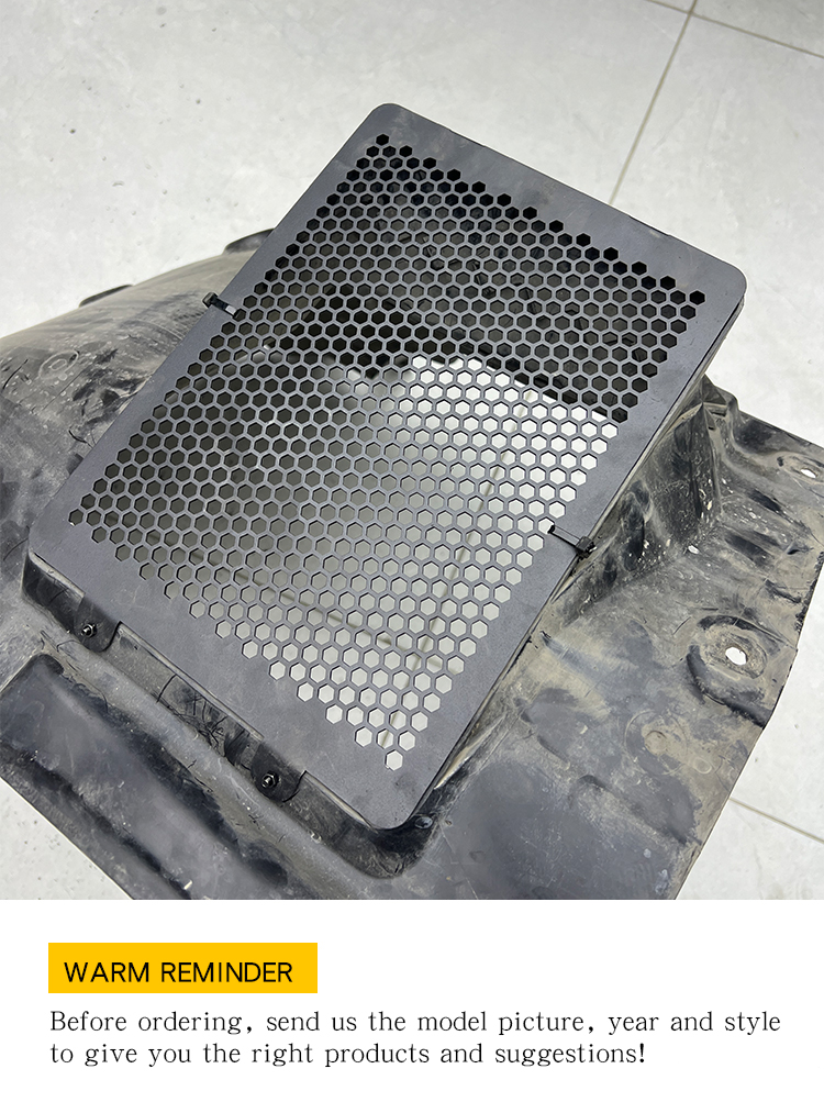 Aluminum Front Fender Liner Clearance Plates for BMW M2 M3 M4
