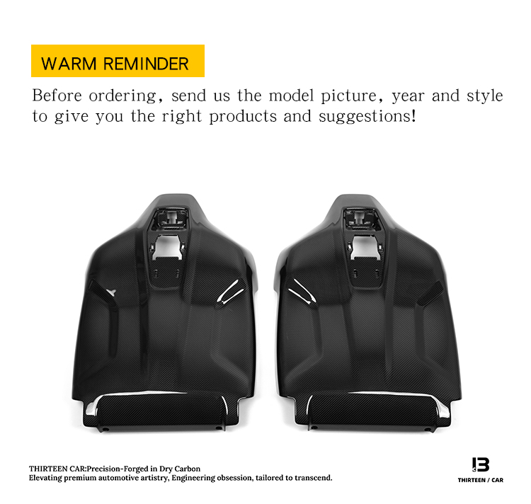 Seat Back Cover Trim for M5 G90 G91 G99