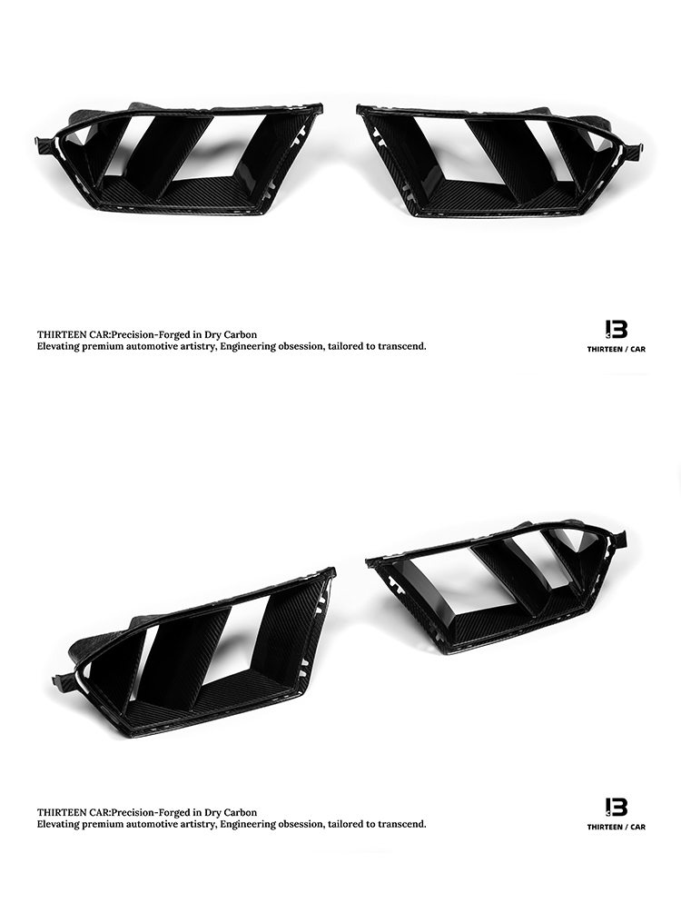 Front Bumper Side Air Intake Vents for G80 G81 G82 G83