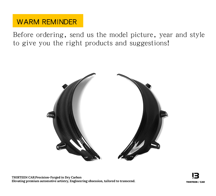 Rear Wheel Arch Trim for M3 G80 G81