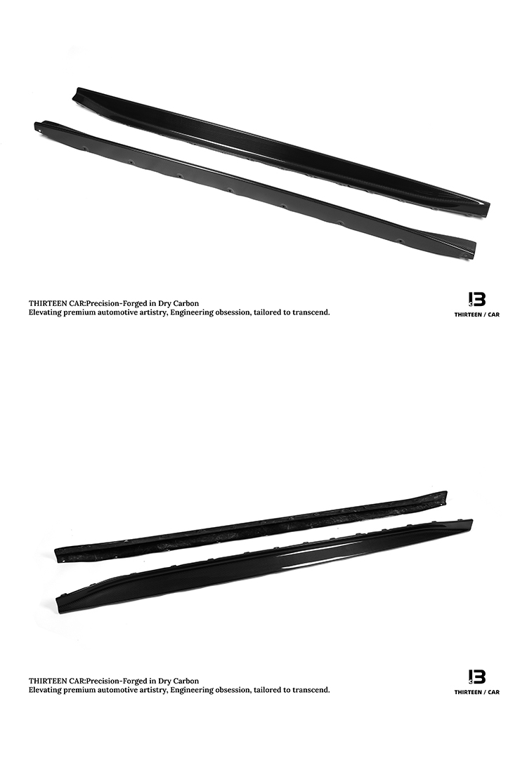Side Skirt Extensions for M3 M4 G80 G82 3D
