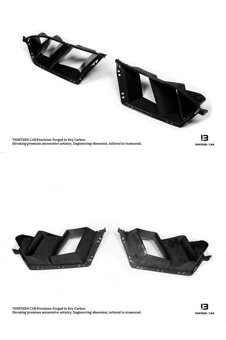 Front Bumper Side Air Intake Vents for G80 G81 G82 G83