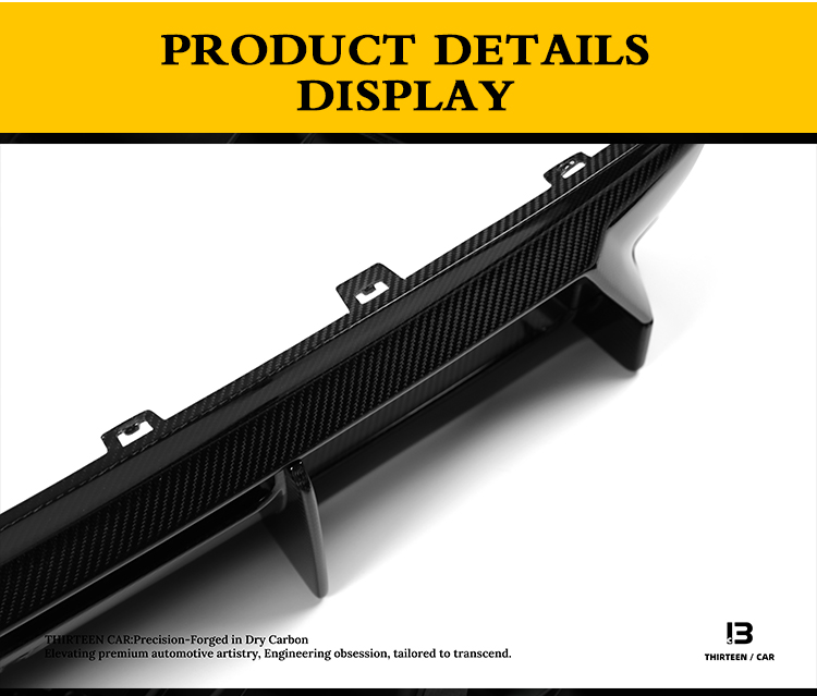 Rear Diffuser Lip FD Style M3 M4