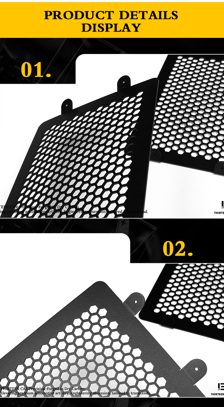 Aluminum Front Fender Liner Clearance Plates for BMW M2 M3 M4