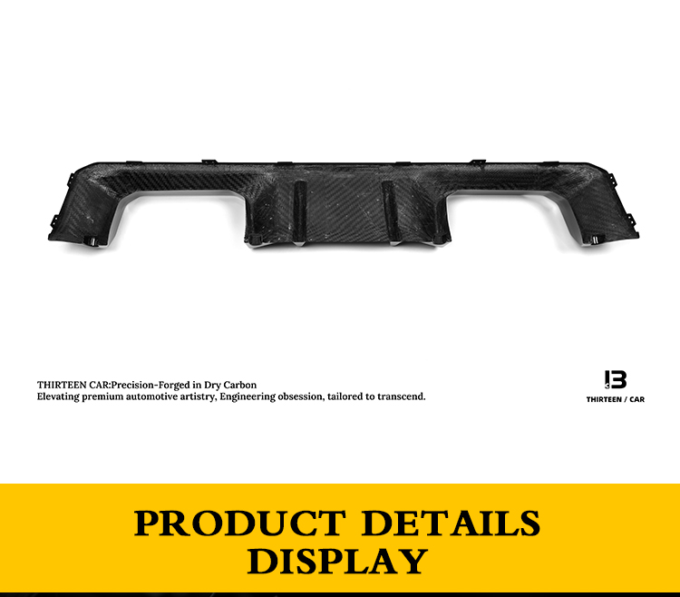 Rear Diffuser ADV2 Style for G80 G82